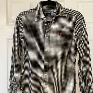 Ralph Lauren | Checkered Button-down | SIZE 4